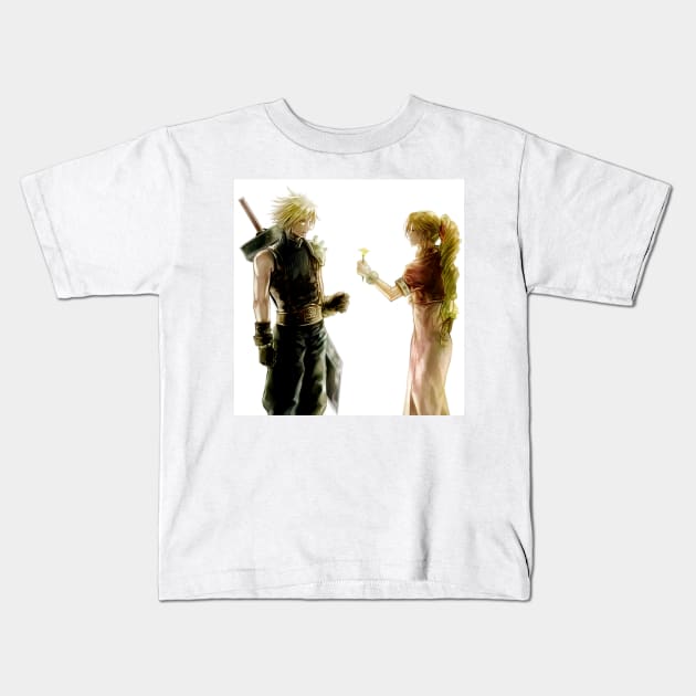 Peaceful Fantasy Moment Kids T-Shirt by SkyfrNight